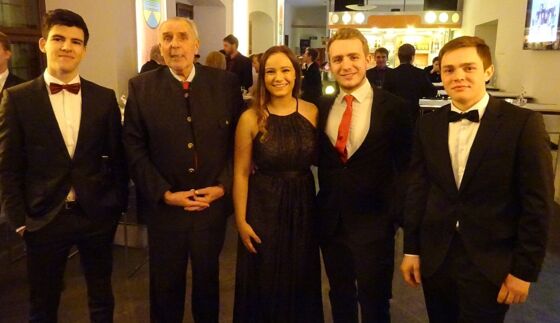 Ball der Abschlussklasse des Werkschulheims Felbertal am 28. Jänner 2017 im Schloss Mondsee